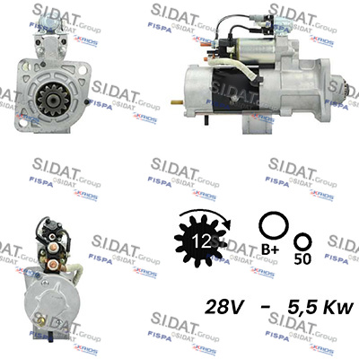 Starter S24MH0086A2 FISPA