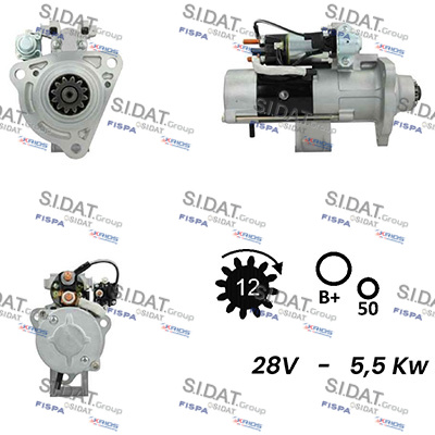 Starter S24MH0109A2 FISPA