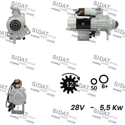 Starter S24MH0110A2 FISPA