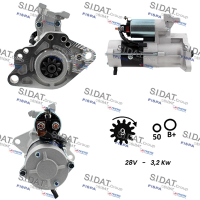 Starter S24MH0159A2 FISPA