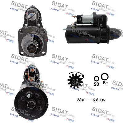 Starter S24VA0082A2 FISPA