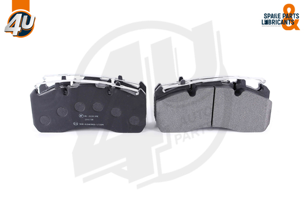 Set placute frana,frana disc 22903VO 4U Autoparts