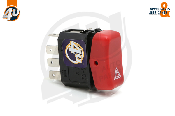 Comutator ,lumini de avarie 25024ME 4U Autoparts