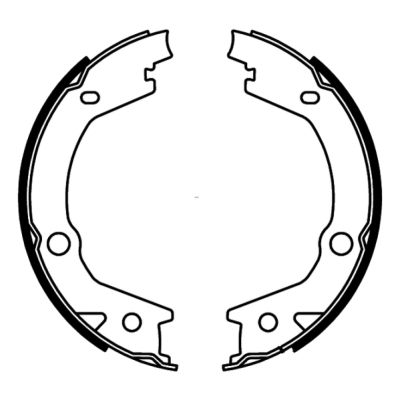 Set saboti frana, frana de mana C00527ABE ABE