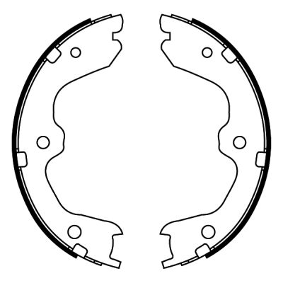 Set saboti frana, frana de mana C01067ABE ABE