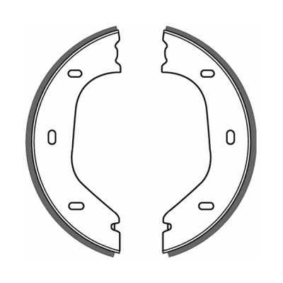 Set saboti frana, frana de mana CRB000ABE ABE