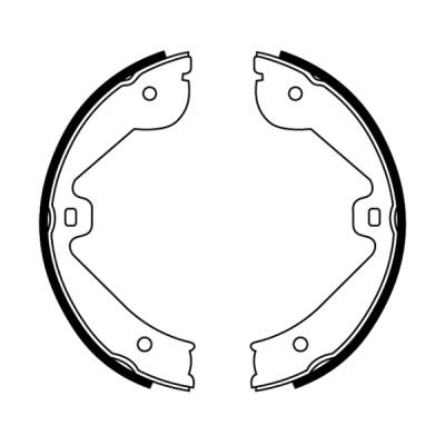 Set saboti frana, frana de mana CRW000ABE ABE