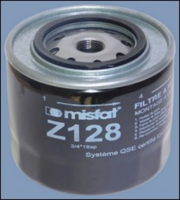 Filtru ulei Z128 MISFAT