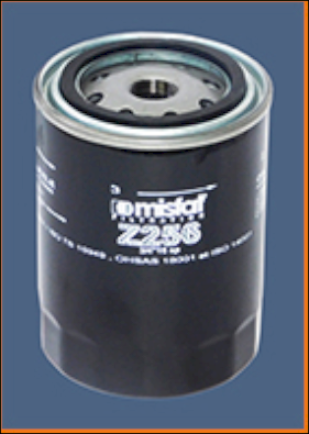 Filtru ulei Z256 MISFAT