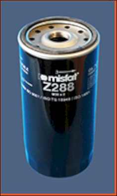 Filtru ulei Z288 MISFAT
