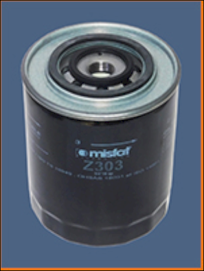 Filtru ulei Z303 MISFAT