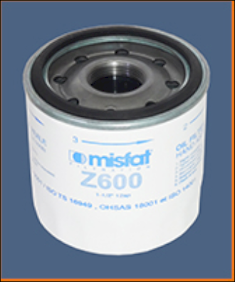 Filtru ulei Z600 MISFAT