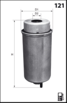 Filtru combustibil M647 MISFAT