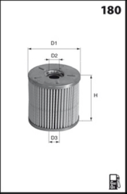 Filtru combustibil F174A MISFAT