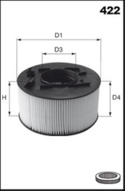 Filtru, aerisire bloc motor BB002 MISFAT