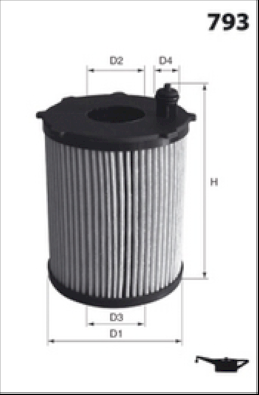 Filtru ulei L228 MISFAT