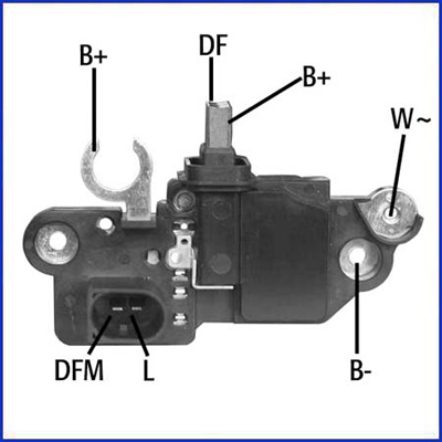 Regulator, alternator 130570 HITACHI