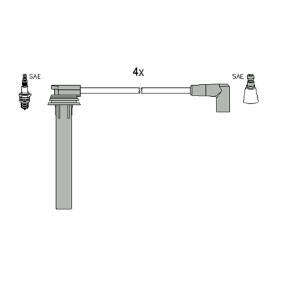 Set cablaj aprinder 134269 HITACHI