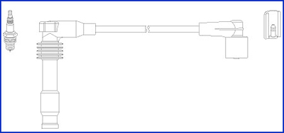 Set cablaj aprinder 134812 HITACHI