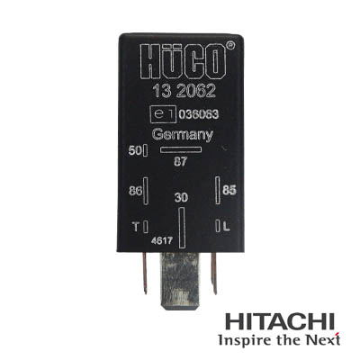 Releu,instalatia de comanda bujii incandescente 2502062 HITACHI
