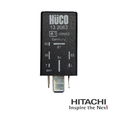 releu,instalatia de comanda bujii incandescente 2502063 HITACHI
