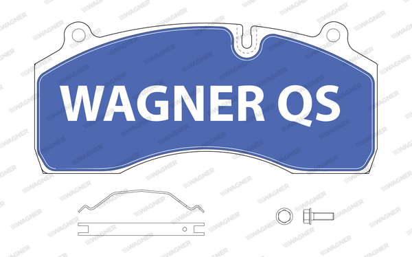 Set placute frana,frana disc 2918104950 WAGNER