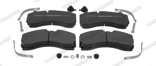 Set placute frana,frana disc 2924604950 WAGNER