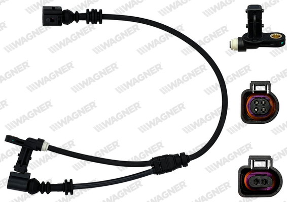 Senzor,turatie roata ABS01201 WAGNER