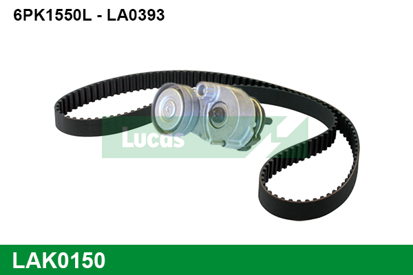 Set curea transmisie cu caneluri LAK0150 LUCAS
