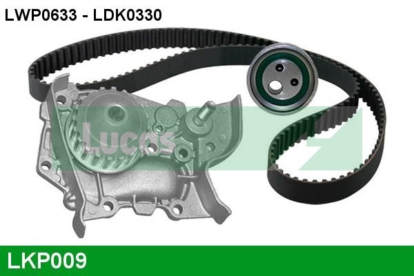 Set pompa apa + curea dintata LKP009 LUCAS