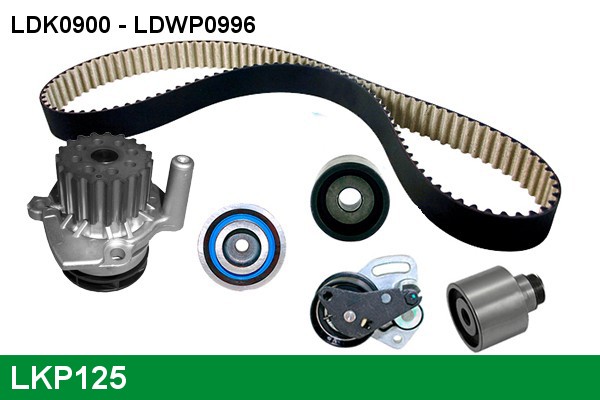 Set pompa apa + curea dintata LKP125 LUCAS