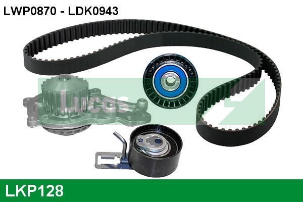 Set pompa apa + curea dintata LKP128 LUCAS