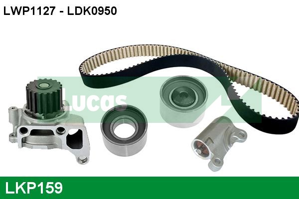 Set pompa apa + curea dintata LKP159 LUCAS