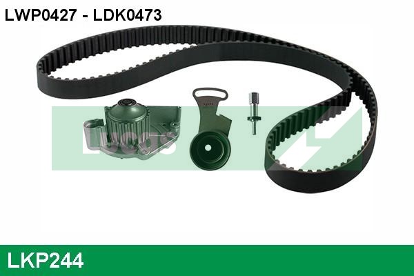 Set pompa apa + curea dintata LKP244 LUCAS