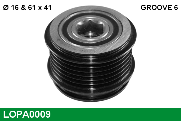 Sistem roata libera, generator LOPA0009 LUCAS