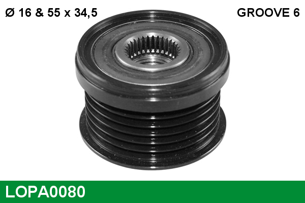 Sistem roata libera, generator LOPA0080 LUCAS
