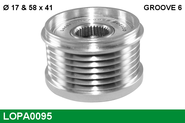 Sistem roata libera, generator LOPA0095 LUCAS