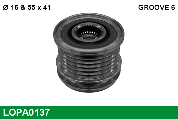 Sistem roata libera, generator LOPA0137 LUCAS