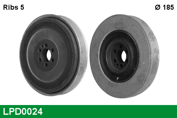 Fulie curea, arbore cotit LPD0024 LUCAS