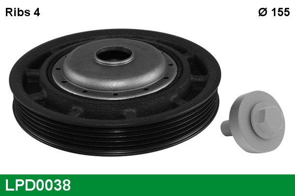 Fulie curea, arbore cotit LPD0038 LUCAS