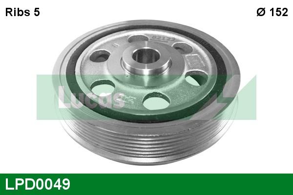 Fulie curea, arbore cotit LPD0049 LUCAS