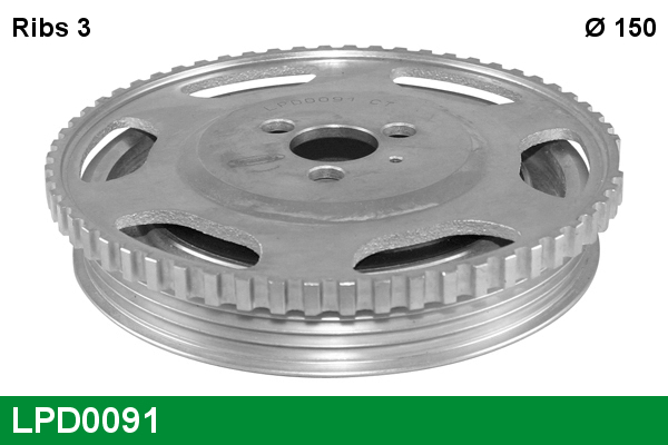 Fulie curea, arbore cotit LPD0091 LUCAS