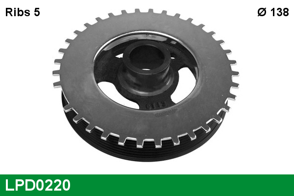 Fulie curea, arbore cotit LPD0220 LUCAS