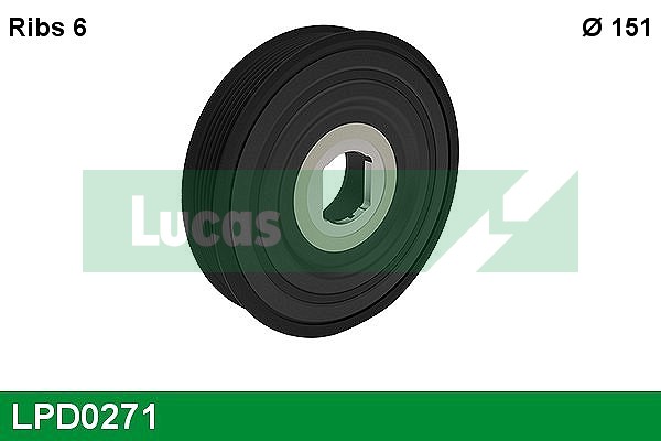 Fulie curea, arbore cotit LPD0271 LUCAS