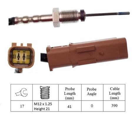 Senzor, temperatura gaze evacuare LGS7166 LUCAS