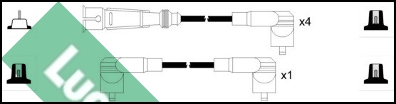 Set cablaj aprinder LUC5041 LUCAS