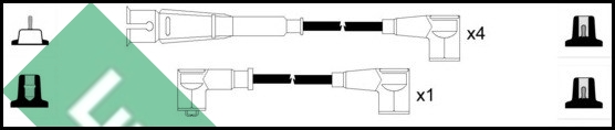 Set cablaj aprinder LUC5206 LUCAS