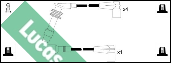 Set cablaj aprinder LUC7014 LUCAS
