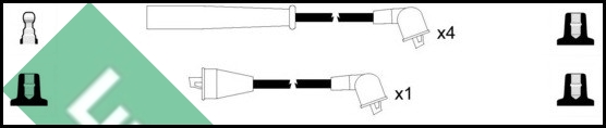 Set cablaj aprinder LUC7066 LUCAS