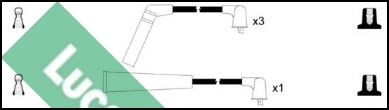 Set cablaj aprinder LUC7107 LUCAS